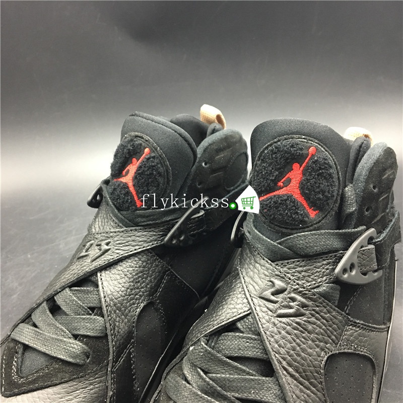 Authentic Air Jordan 8 Retro OVO Black